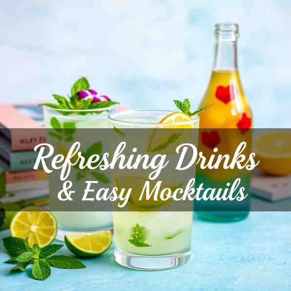 Coconut Water Recipes - Refreshing Drinks & Easy Mocktails